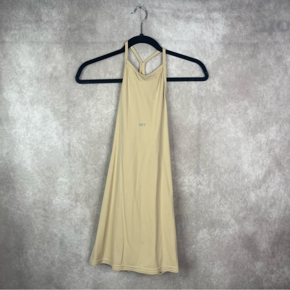 SET Active Sportbody The Dress In Stone Beige Women's Size XS - Picture 2 of 5